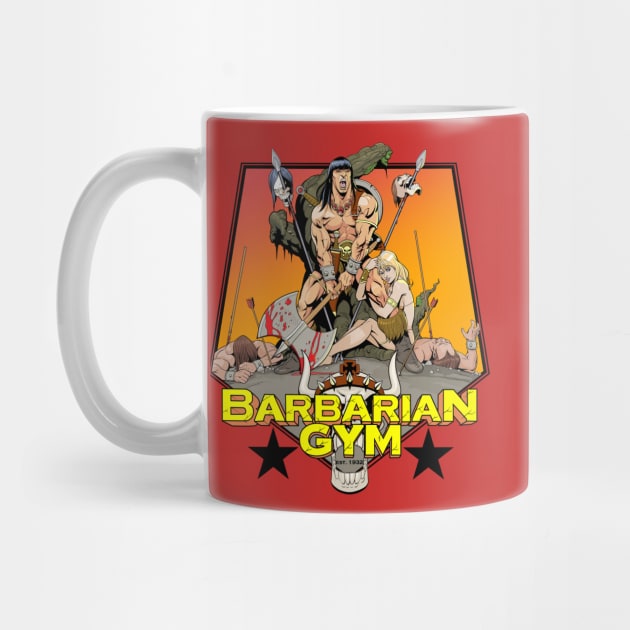 Barbarian Gym by sharpbrothers